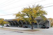 1819	University Avenue, a Brutalism bank/financial institution, built in Green Bay, Wisconsin in 1968.