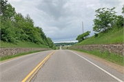 State Highway 110, a fence/wall, built in Dupont, Wisconsin in 1936.