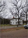 E1446 Main St (was E1454 MAIN ST), a Italianate house, built in Dayton, Wisconsin in 1850.
