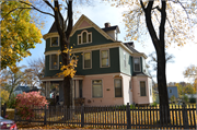 11417 FOX RIVER RD, a Queen Anne house, built in Salem, Wisconsin in 1898.