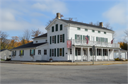 30646 113th Street, a Greek Revival inn, built in Salem Lakes, Wisconsin in 1848.