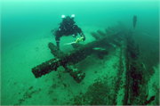 Advance Shipwreck (schooner), a Site.