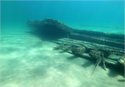 Emeline Shipwreck (Schooner), a Site.