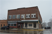 131-135 Mill St., a Twentieth Century Commercial large retail building, built in Hillsboro, Wisconsin in 1915.