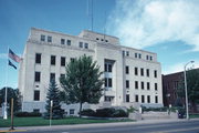1926 HALL AVE, a Art Deco courthouse, built in Marinette, Wisconsin in 1942.