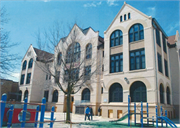 2215 N N Vel R. Phillips Ave (AKA 2215 N 4TH ST), a Romanesque Revival elementary, middle, jr.high, or high, built in Milwaukee, Wisconsin in 1887.