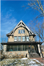 417 MULBERRY ST, a Craftsman house, built in Lake Mills, Wisconsin in 1905.