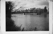 MENOMINEE RIVER, a NA (unknown or not a building) bridge, built in Wagner, Wisconsin in 1900.