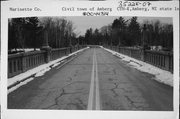 COUNTY HIGHWAY K, a NA (unknown or not a building) concrete bridge, built in Amberg, Wisconsin in 1927.