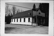 HIGHWAY 8, a Boomtown meeting hall, built in Niagara, Wisconsin in 1915.