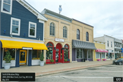 2888-2890 MAIN, a Commercial Vernacular small retail building, built in East Troy, Wisconsin in 1854.