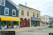 2888-2890 MAIN, a Commercial Vernacular retail building, built in East Troy, Wisconsin in 1854.