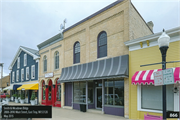 2888-2890 MAIN, a Commercial Vernacular retail building, built in East Troy, Wisconsin in 1854.