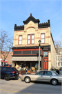 830-832 S 5TH ST, a Italianate retail building, built in Milwaukee, Wisconsin in 1883.