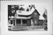 1608 ELIZABETH AVE, a Queen Anne house, built in Marinette, Wisconsin in 1894.