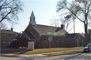 8731 W BURLEIGH ST, a Colonial Revival/Georgian Revival church, built in Milwaukee, Wisconsin in 1952.