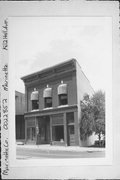 1812 HALL AVE, a Commercial Vernacular small retail building, built in Marinette, Wisconsin in 1883.