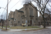3717 W KEEFE AVE (AKA 3444 N 38TH ST), a Romanesque Revival house of worship, built in Milwaukee, Wisconsin in 1942.