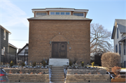 1627 N VAN BUREN, a English Revival Styles church, built in Milwaukee, Wisconsin in 1927.