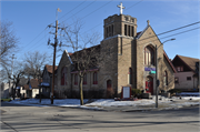 2976 N 1ST ST, a Late Gothic Revival church, built in Milwaukee, Wisconsin in 1931.