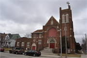 2029 N 38TH ST, a Late Gothic Revival house of worship, built in Milwaukee, Wisconsin in 1921.