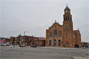 1923 W BECHER ST, a Romanesque Revival house of worship, built in Milwaukee, Wisconsin in 1930.