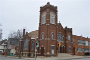 1121 S 35TH ST, a Late Gothic Revival church, built in Milwaukee, Wisconsin in 1927.