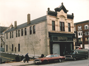 830-832 S 5TH ST, a Italianate retail building, built in Milwaukee, Wisconsin in 1883.