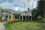 W 204 N 7776 LANNON RD, a Greek Revival house, built in Menomonee Falls, Wisconsin in 1855.