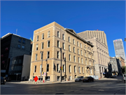 210 E MICHIGAN ST, a Italianate bank/financial institution, built in Milwaukee, Wisconsin in 1856.