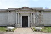 1407 La Crosse St., a Neoclassical/Beaux Arts cemetery building/monument, built in La Crosse, Wisconsin in 1912.