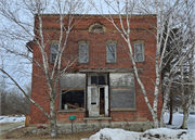 1141 County Trunk Highway C, a Boomtown general store, built in Brussels, Wisconsin in 1895.