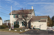 2635 N MEQUON RD, a Gabled Ell lodging-inn, built in Mequon, Wisconsin in 1855.