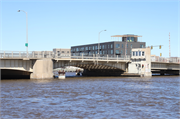 JACKSON/OREGON ST OVER FOX RIVER, a NA (unknown or not a building) bridge, built in Oshkosh, Wisconsin in 1956.