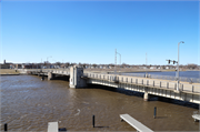 JACKSON/OREGON ST OVER FOX RIVER, a NA (unknown or not a building) bridge, built in Oshkosh, Wisconsin in 1956.