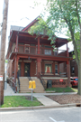 215-217 N BROOKS ST, a Queen Anne house, built in Madison, Wisconsin in 1931.