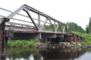 Riley Road over North Fork Jump River, a NA (unknown or not a building) bridge, built in Kennan, Wisconsin in 1921.