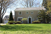 644 SUNSET CIRCLE, a Colonial Revival/Georgian Revival house, built in Allouez, Wisconsin in 1940.