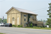 130 E. 1st St. 130 E. 1st St., a Romanesque Revival house of worship, built in Waldo, Wisconsin in 1870.