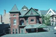 212 W GORHAM ST (moved from 660 STATE ST), a Queen Anne house, built in Madison, Wisconsin in 1892.