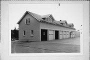 1025 HIGHWAY C, a Astylistic Utilitarian Building garage, built in Wausaukee, Wisconsin in 1935.