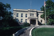 77 W PARK ST, a Neoclassical/Beaux Arts courthouse, built in Montello, Wisconsin in 1916.