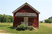 E7022 County Road P, a Front Gabled school-one to six room, built in Christiana, Wisconsin in 1896.
