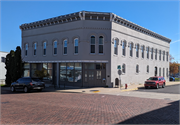 101-107 E MAIN ST, a Commercial Vernacular hardware, built in Evansville, Wisconsin in 1893.