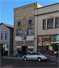 11 E MAIN ST, a Commercial Vernacular retail building, built in Evansville, Wisconsin in 1877.