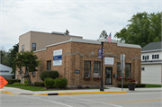 301 Fremont St., a Art Deco small retail building, built in Kiel, Wisconsin in 1935.