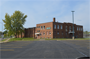 201 S OAK AVE, a Spanish/Mediterranean Styles armory, built in Marshfield, Wisconsin in 1942.