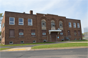 201 S OAK AVE, a Spanish/Mediterranean Styles armory, built in Marshfield, Wisconsin in 1942.