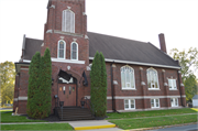 312 E 9TH ST, a Late Gothic Revival house of worship, built in Marshfield, Wisconsin in 1925.