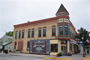 300-304 STEELE ST, a Queen Anne large retail building, built in Algoma, Wisconsin in 1894.